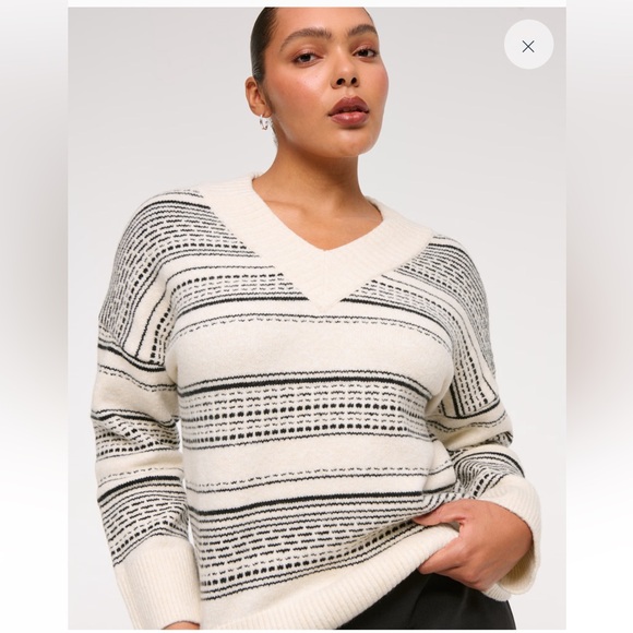 Abercrombie & Fitch V-Neck Sweater - Picture 1 of 7